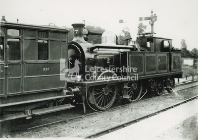 L1323 - 0-4-4 Metropolitan Railway locomotive 'No. 77'