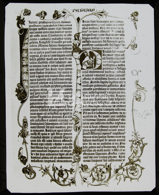 LS1778 - Page From Mazarin Bible