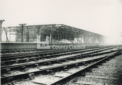 L1369 - Leicester Central Station under construction